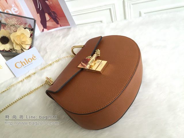 Chloe女包 克洛伊經典Drew三羊紋小豬包 Chole肩背斜挎包  jjh1333